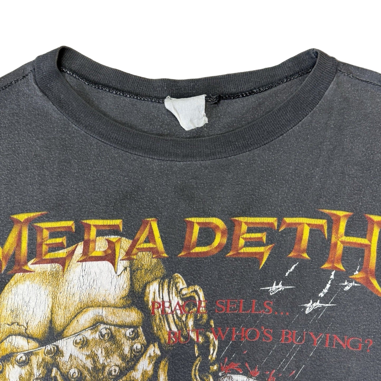 Megadeath 1987 'Peace Sells Tour' T-Shirt