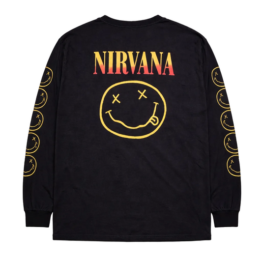 Nirvana 90s 'Smiley' T-Shirt * Bootleg