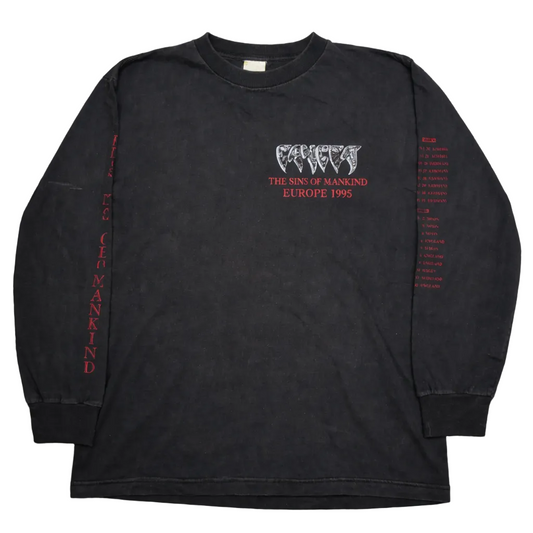 Cancer 1993 'Sins of Mind' Long Sleeve