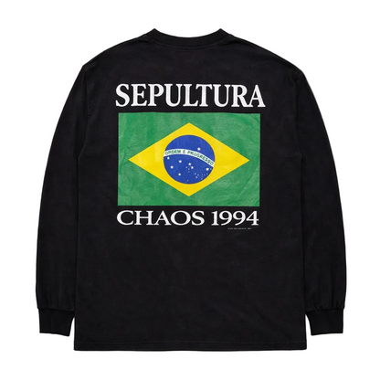 Sepultura 1994 'Korea Protest Chaos' Long Sleeve