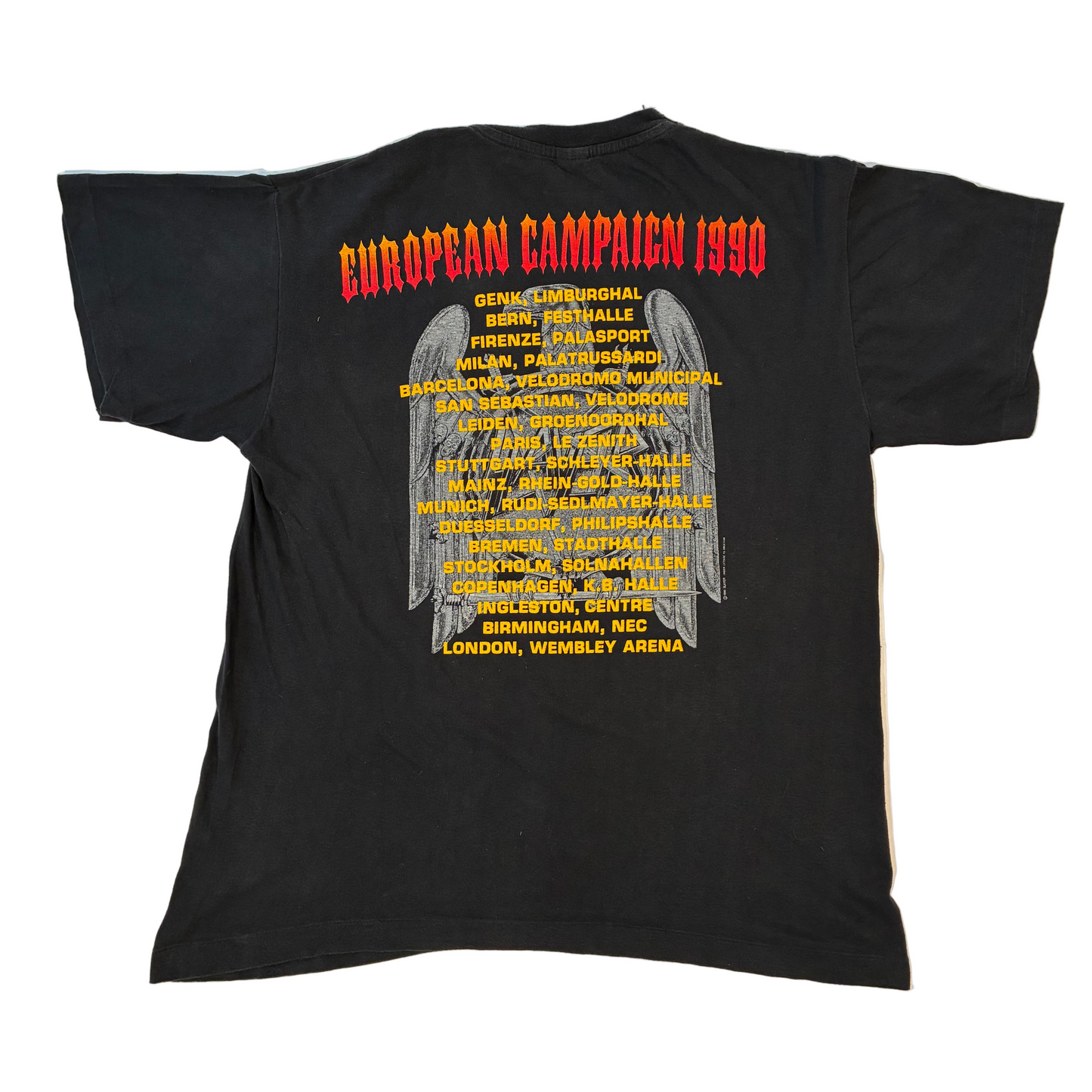 Slayer 1990 'Touring in the Abyss' T-Shirt