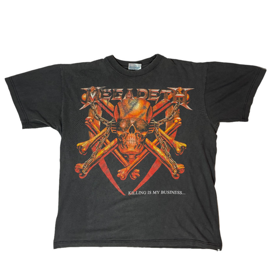 Megadeath 2002 'Killing Is My Business' T-Shirt