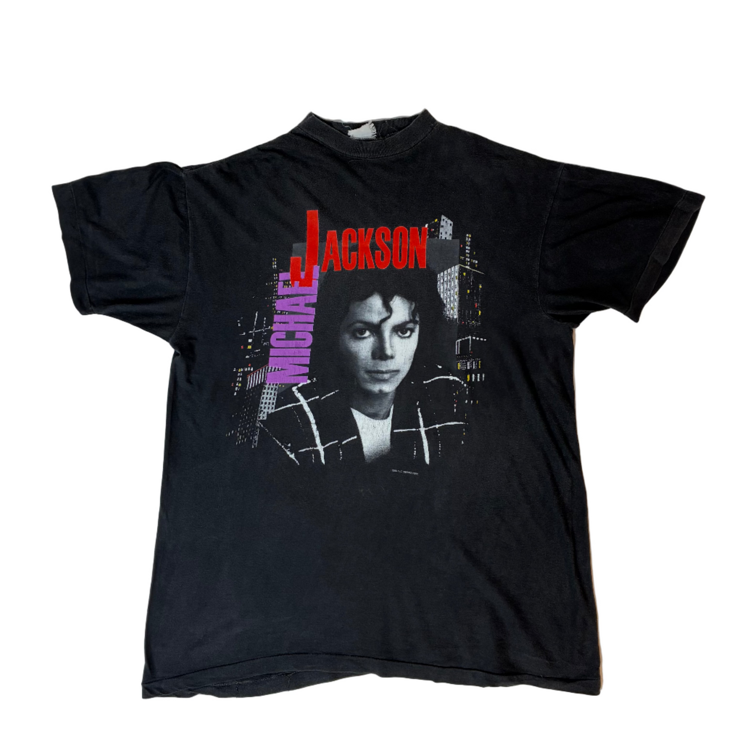 Michael Jackson 1988 'Bad' Tour T Shirt