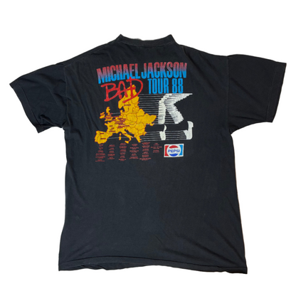 Michael Jackson 1988 'Bad' Tour T Shirt