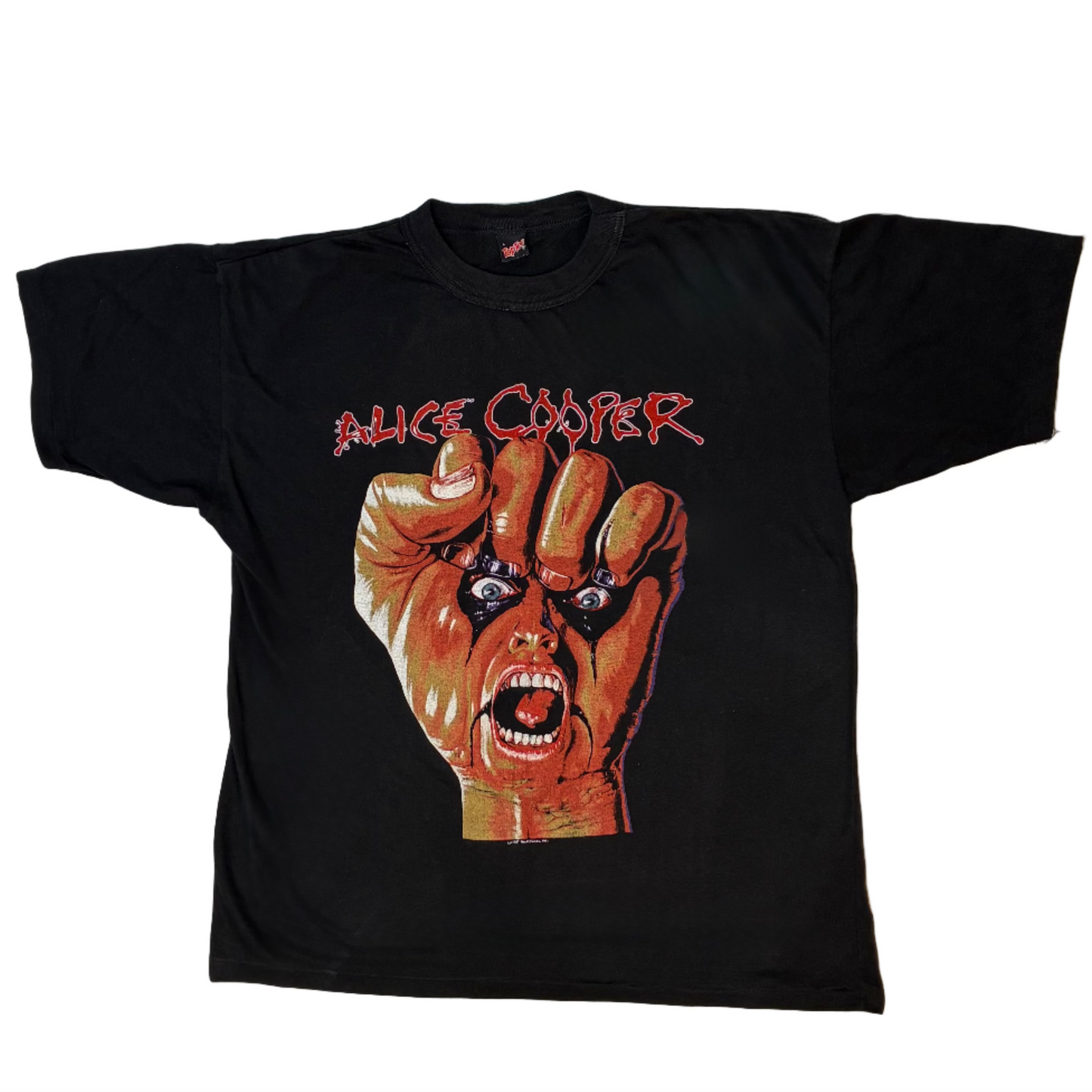 Alice Cooper 1987 'Raise Your Fist and Yell Tour' T-Shirt