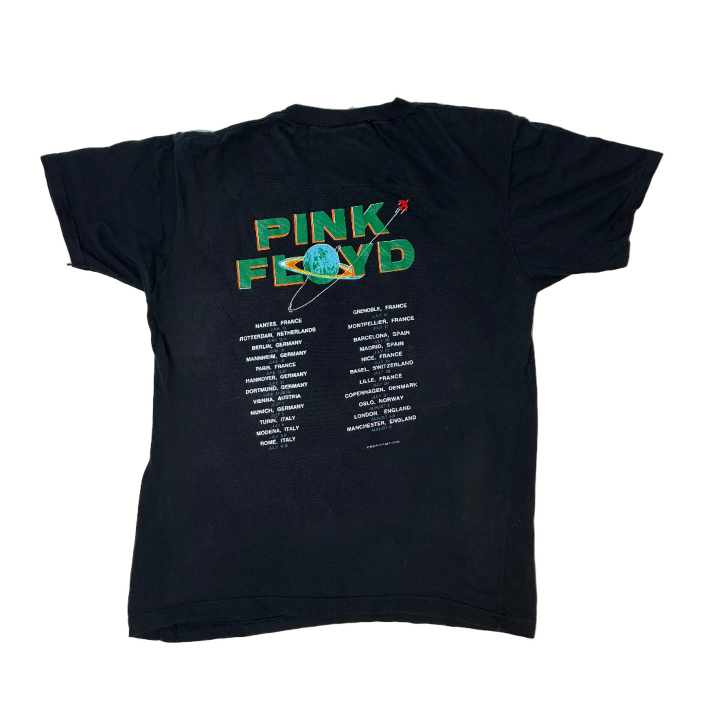 Pink Floyd 1988 'A Momentary Lapse of Reason Tour' T-Shirt