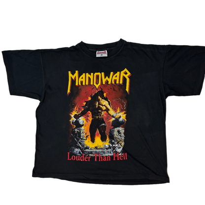 Manowar 1997 'Hell On Wheels Tour' T-Shirt