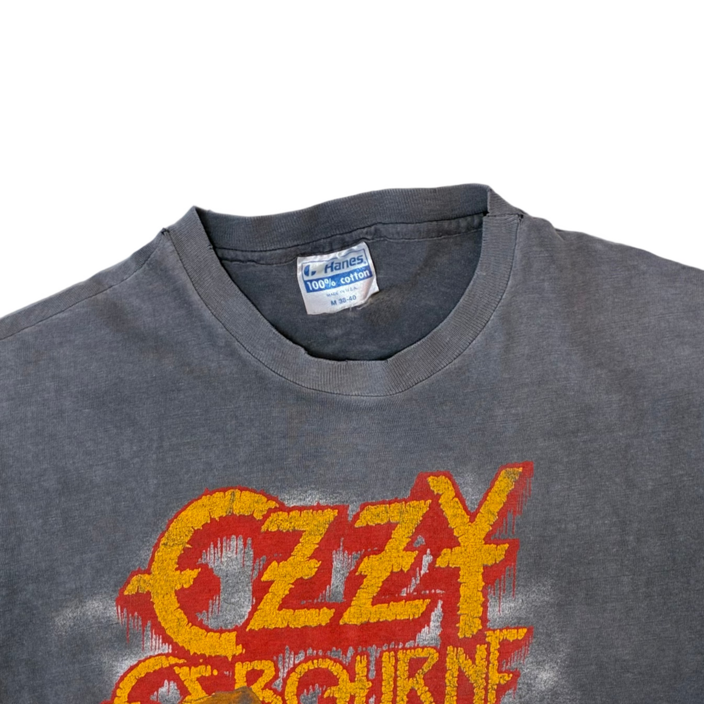 Ozzy Osbourne 1983 'Bark At the Moon Tour' T-Shirt *Thrashed
