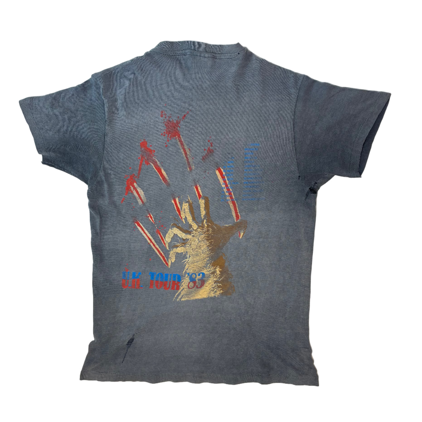 Ozzy Osbourne 1983 'Bark At the Moon Tour' T-Shirt *Thrashed