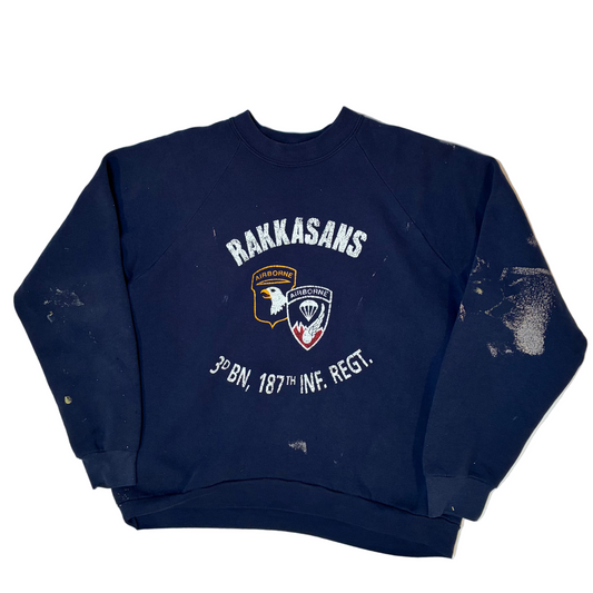 USA Military 80s 'Angels From Hell' Sweatshirt Large