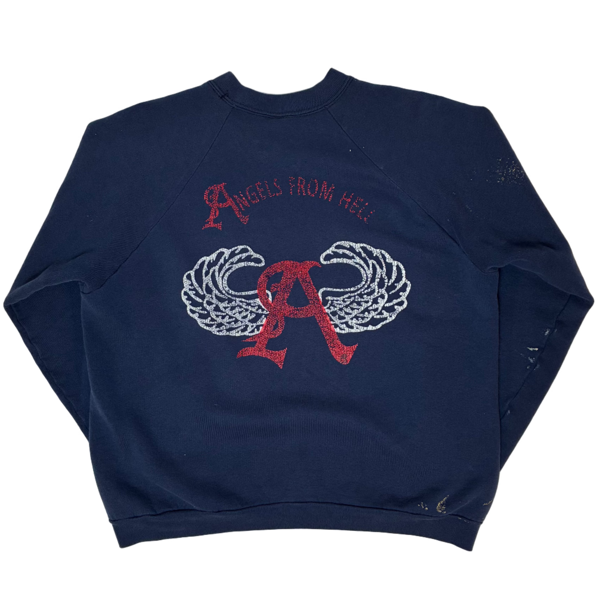 USA Military 80s 'Angels From Hell' Sweatshirt Large