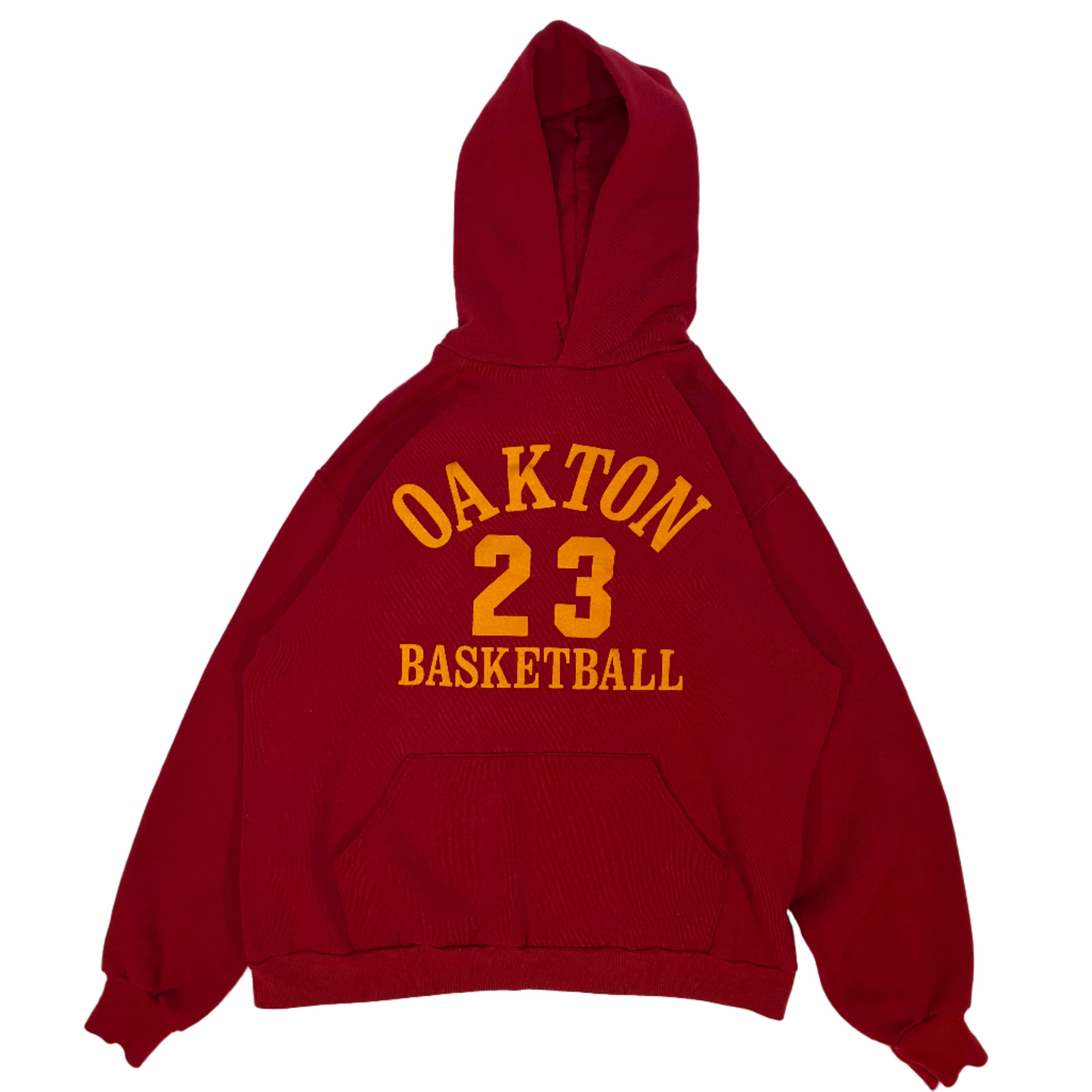 Crimson Red Russell Athletic 80s Hoodie