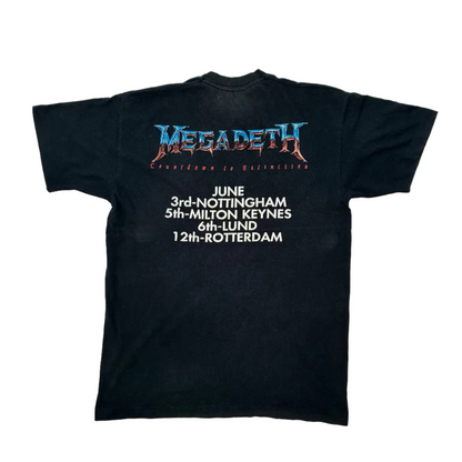 Megadeth 1992 'Countdown To Extinction Tour' T-Shirt