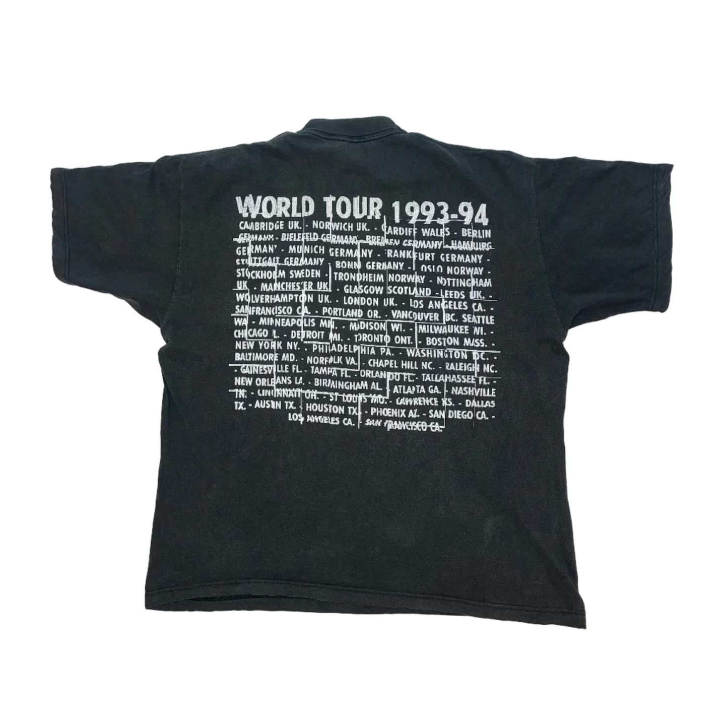 The Lemonheads 1993 'Come On The Feel Tour' T-Shirt