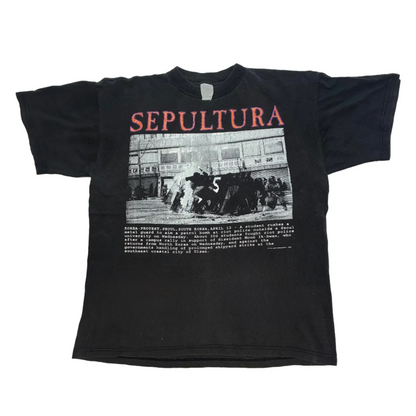 Sepultura 1994 'Korea Protest Chaos' T-Shirt
