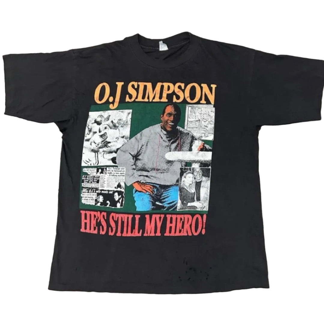 OJ Simpson 90s 'Rap Tee' T-Shirt