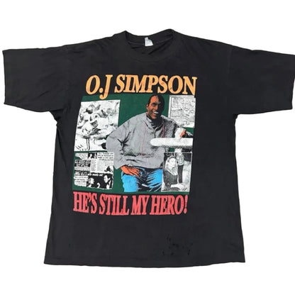 OJ Simpson 90s 'Rap Tee' T-Shirt