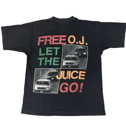 OJ Simpson 90s 'Rap Tee' T-Shirt