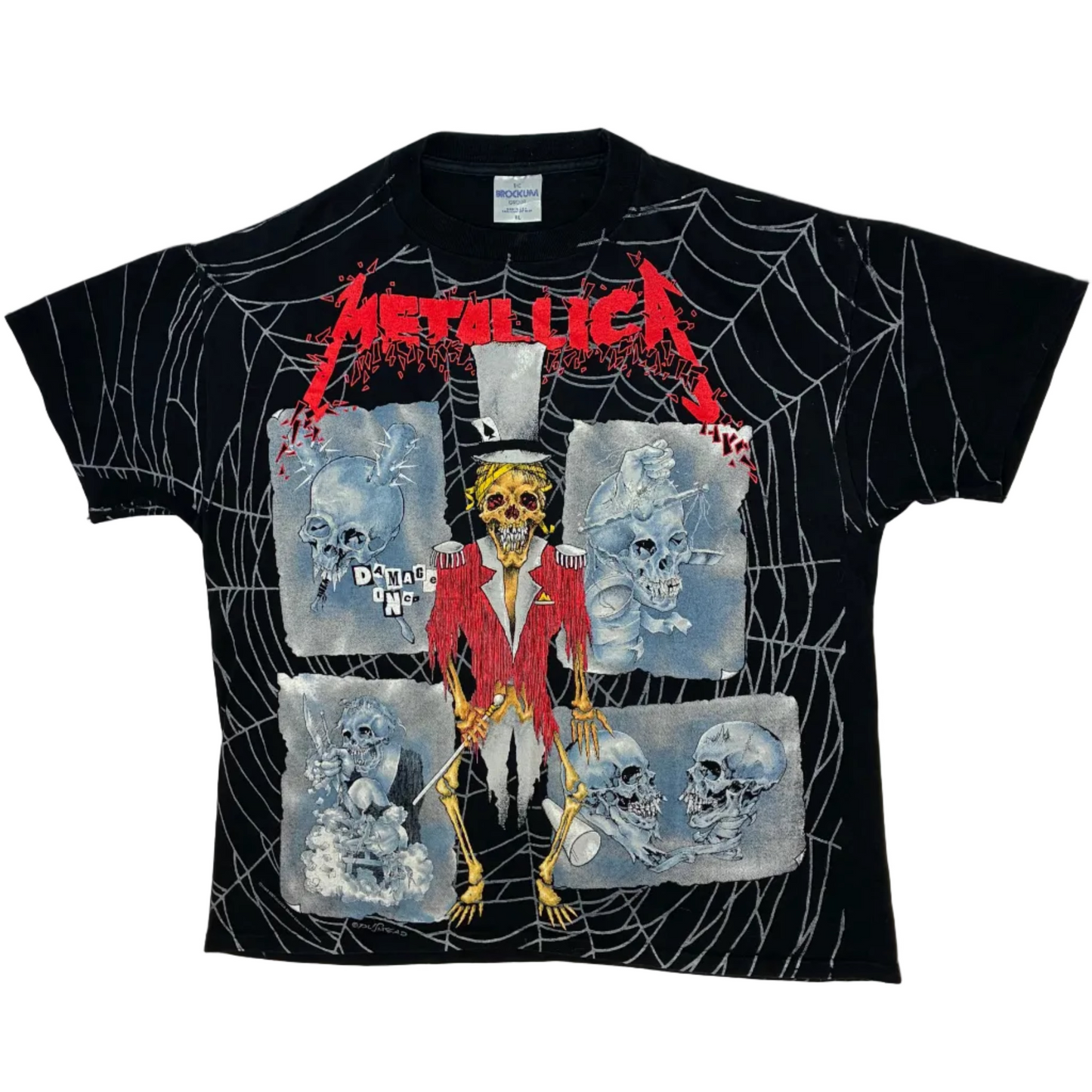 Metallica 1992 'The Ringmaster Pushead' T-Shirt