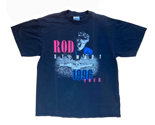 1996 Rod Stewart 'In The Round Tour' T-shirt