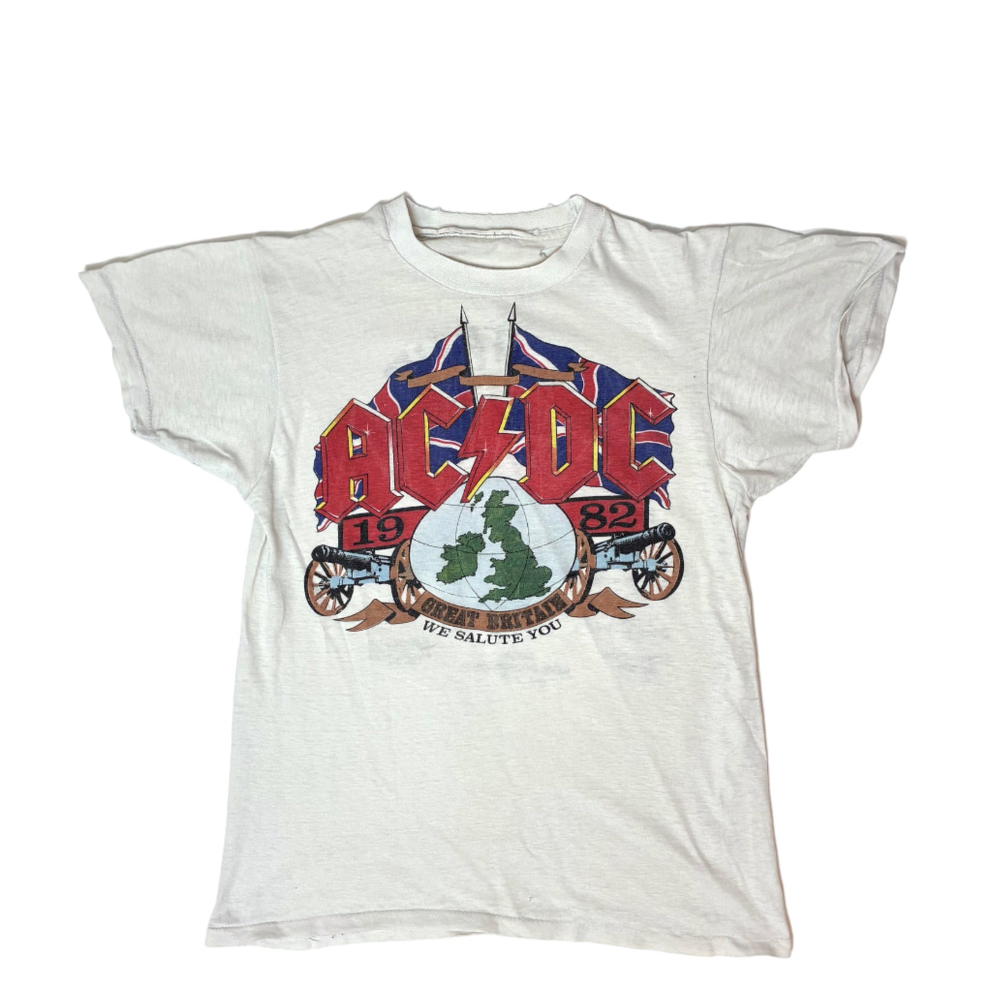 AC/DC 1982 'UK Tour' T-Shirt