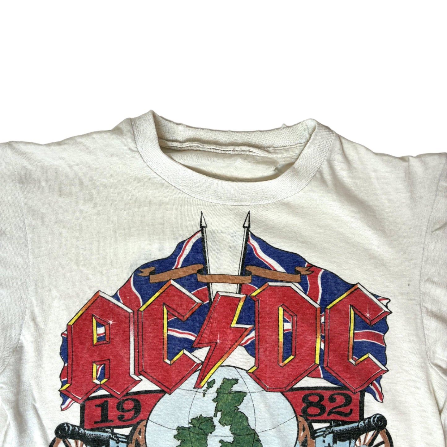 AC/DC 1982 'UK Tour' T-Shirt