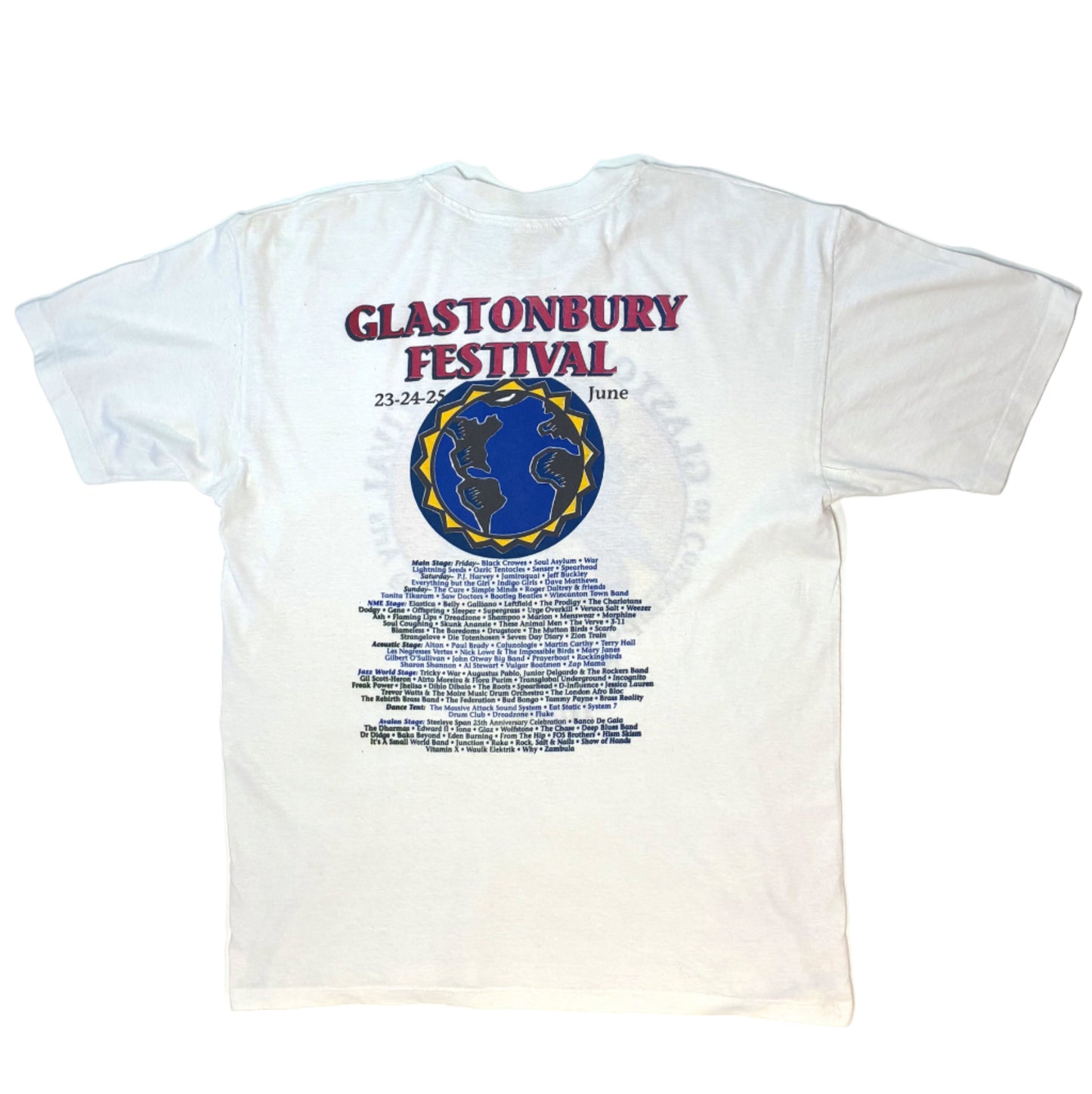 Glastonbury 1995 '25th Anniversary' T-Shirt